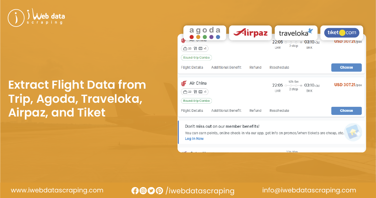 Extract Flight Data from Trip, Agoda, Traveloka, Airpaz, and Tiket_Mesa d